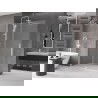 Mexen Velar Duschwand Walk-in 160 x 200 cm, matt 8 mm, weiß - 871-160-000-33-20