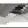 Mexen Velar Duschwand schwenkbar Walk-in 140 x 200 cm, satiniert 8 mm, gebürstetes Gold - 871-140-000-33-55