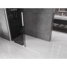 Mexen Velar ścianka prysznicowa rozsuwana Walk-in 160 x 200 cm, grafit 8 mm, biała - 871-160-000-43-20