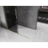 Mexen Velar Klizna stijena Walk-in 140 x 200 cm, grafit 8 mm, zlatna - 871-140-000-43-50