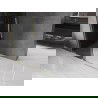 Mexen Velar Duschwand Walk-in 130 x 200 cm, graphit 8 mm, gebürstetes Gold - 871-130-000-43-55