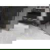 Mexen Velar Duschwand Walk-in 130 x 200 cm, graphit 8 mm, gebürstetes Gold - 871-130-000-43-55