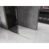 Mexen Velar lükand dušisein Walk-in 140 x 200 cm, grafiit 8 mm, kuldne harjatud - 871-140-000-43-55