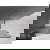 Mexen Velar Duschtür Walk-in 130 x 200 cm, graphit 8 mm, rose-gold - 871-130-000-43-60