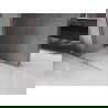 Mexen Velar Duschwand schwenkbar Walk-in 90 x 200 cm, satiniert 8 mm, gebürstetes Messing - 871-090-000-33-65