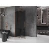 Mexen Velar Walk-in liuglev dušisein 80 x 200 cm, grafiit 8 mm, harjatud vask - 871-080-000-43-65