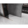 Mexen Velar Walk-in liuglev dušisein 80 x 200 cm, grafiit 8 mm, harjatud vask - 871-080-000-43-65