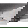 Mexen Velar Duschtrennwand Walk-in 160 x 200 cm, grafit 8 mm, gebürstetes Messing - 871-160-000-43-65