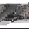 Mexen Velar Duschtür Walk-in 120 x 200 cm, matt 8 mm, schwarz - 871-120-000-33-70