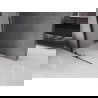Mexen Velar schuifbare inloopdouchewand 120 x 200 cm, matglas 8 mm, zwart - 871-120-000-33-70