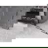 Mexen Velar Duschwand schwenkbar Walk-in 140 x 200 cm, mattiert 8 mm, schwarz - 871-140-000-33-70