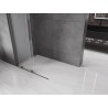 Mexen Velar ścianka prysznicowa rozsuwana Walk-in 70 x 200 cm, szron 8 mm, gun gray szczotkowany - 871-070-000-33-66