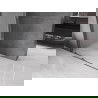 Mexen Velar Duschwand Schiebetür Walk-in 140 x 200 cm, satiniert 8 mm, gebürstet Gun Gray - 871-140-000-33-66