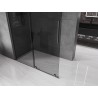 Mexen Velar ścianka prysznicowa rozsuwana Walk-in 160 x 200 cm, grafit 8 mm, gun gray szczotkowany - 871-160-000-43-66