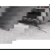 Mexen Velar Duschwand verschiebbar Walk-in 70 x 200 cm, satiniert 8 mm, gun metal - 871-070-000-33-95