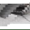 Mexen Velar Dusche Wandverkleidung ausziehbar Walk-in 140 x 200 cm, matt 8 mm, gun metal - 871-140-000-33-95