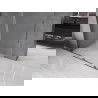 Mexen Velar gläserne Duschwand verschiebbar Walk-in 160 x 200 cm, sandgestrahlt 8 mm, gun metal - 871-160-000-33-95