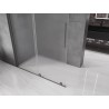 Mexen Velar lükand dušisein Walk-in 160 x 200 cm, matistatud 8 mm, relv metall - 871-160-000-33-95