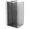 Mexen Velar συρόμενος τοίχος ντους Walk-in 80 x 200 cm, γραφίτης 8 mm, gun metal - 871-080-000-43-95