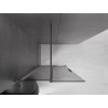 Mexen Velar klizni stijena Walk-in 80 x 200 cm, grafit 8 mm, gun metal - 871-080-000-43-95
