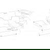 Mexen Sabre R72 Wannen-Set, Chrom - 72103R72-00