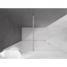 Mexen Velar liuglev dušisein Walk-in 150 x 200 cm, härmatisatsioon 8 mm, harjatud nikkel - 871-150-000-33-97