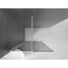 Mexen Velar Walk-in liuglev dušisein 120 x 200 cm, grafiit 8 mm, harjatud nikkel - 871-120-000-43-97
