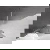 Mexen Velar schuifbare inloopdouchewand 70 x 200 cm, grafiet 8 mm, geborsteld nikkel - 871-070-000-43-97
