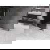 Mexen Velar Walk-in Duschwand 130 x 200 cm, graphit 8 mm, gebürstetes Nickel - 871-130-000-43-97