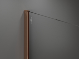Mexen wall profile for shower panel, rose gold - 800-00-60