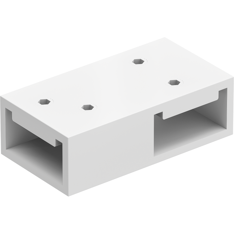 Mexen T-koppling för väggfästen, vit - 800-09-20