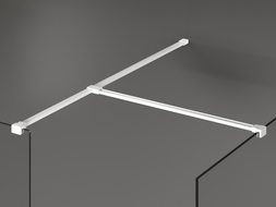 Mexen conector en T para soportes de pared, blanco - 800-09-20