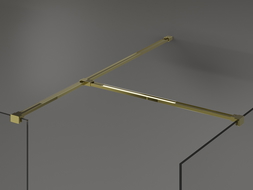 Mexen T-Verbindung fir Mauerstëtzer, gëllen - 800-09-50