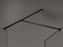 Mexen conector T para soportes de pared, negro - 800-09-70