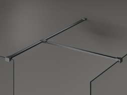 Mexen conector em T para suportes de parede, gun metal - 800-09-95