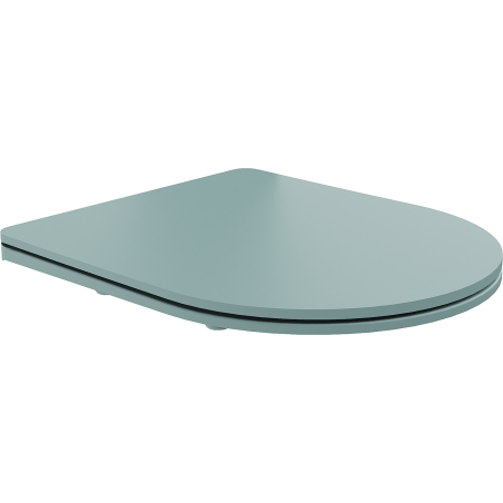 Mexen langsam fallender Slim Sitz, Duroplast, hellgrün matt - 39740048