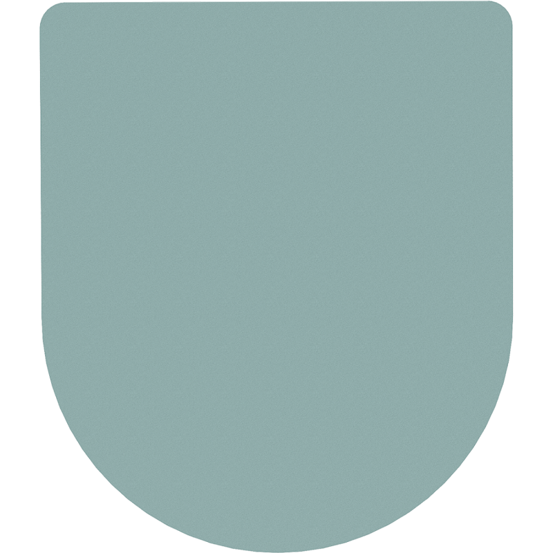 Mexen hidastuva slim-kansi, duroplast, vaaleanvihreä mattapinta - 39740048