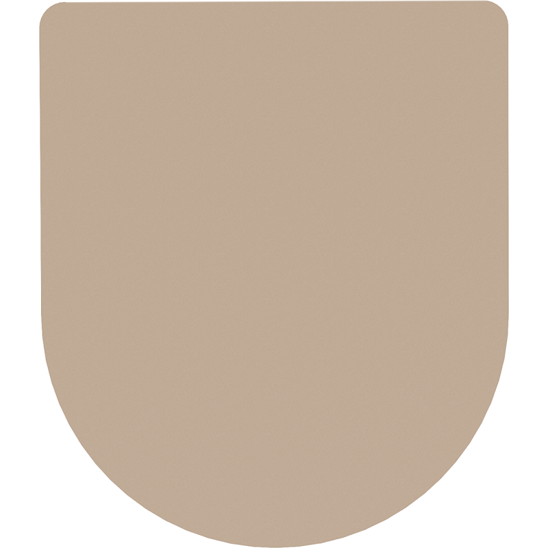 Mexen slim soft-closing toilet seat, duroplast, cappuccino matte - 39740064