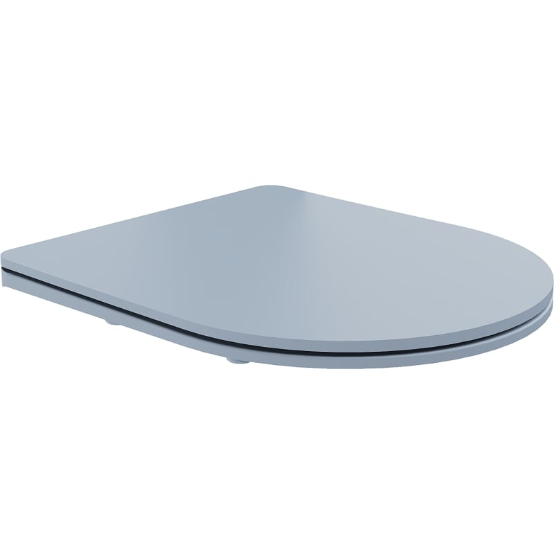 Mexen aeglaselt sulguv slim iste, duroplast, hall-sinine matt - 39740069