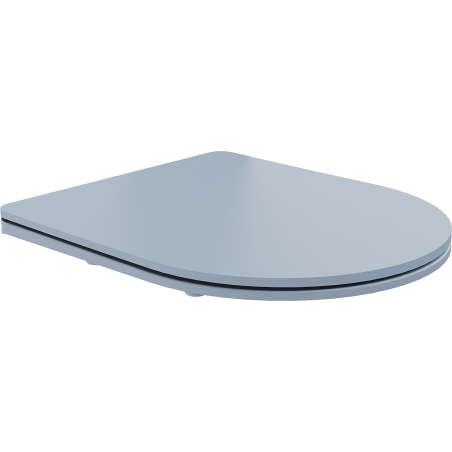 Mexen aeglaselt sulguv slim iste, duroplast, hall-sinine matt - 39740069