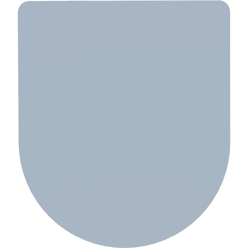 Mexen aeglaselt sulguv slim iste, duroplast, hall-sinine matt - 39740069
