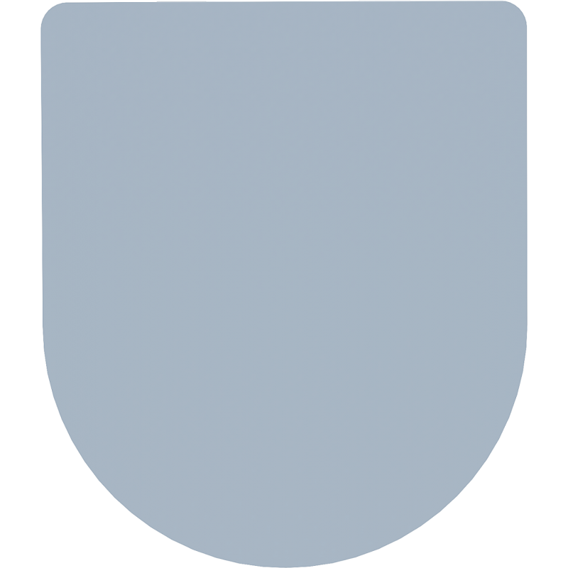 Mexen slim lueservéiert Sitzdeckel, Duroplast, gro-blo matt - 39740069