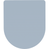 Mexen aeglaselt sulguv slim iste, duroplast, hall-sinine matt - 39740069