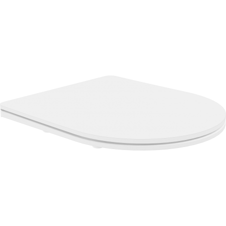 Mexen abattant de toilette slim à fermeture lente, duroplast, blanc mat - 39740001