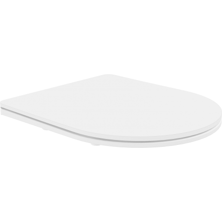 Mexen langsam schließender Toilettensitz Slim, Duroplast, weiß matt - 39740001