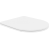 Mexen aeglaselt sulguv slim iste, duroplast, valge matt - 39740001