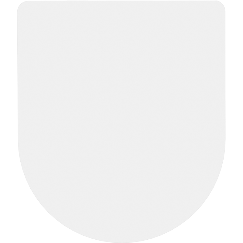 Mexen slim slow-closing toilet seat, duroplast, matte white - 39740001