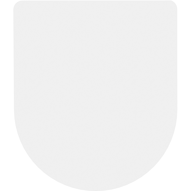 Mexen slim soft-close seat, duroplast, white matte - 39740001