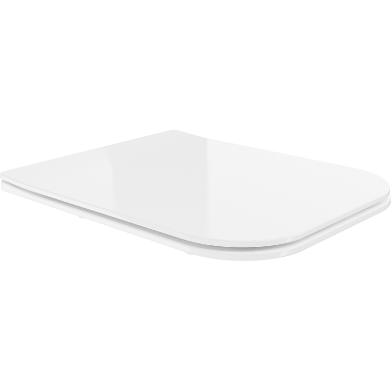 Mexen Madox Slow-Close Slim Seat, Duroplast, White Gloss - 39154000
