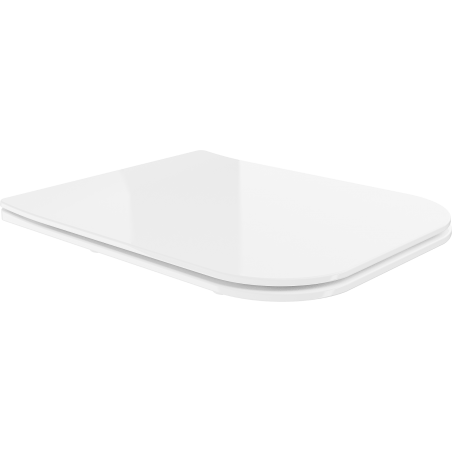 Mexen Madox langzaam sluitende slanke zitting, duroplast, wit glanzend - 39154000